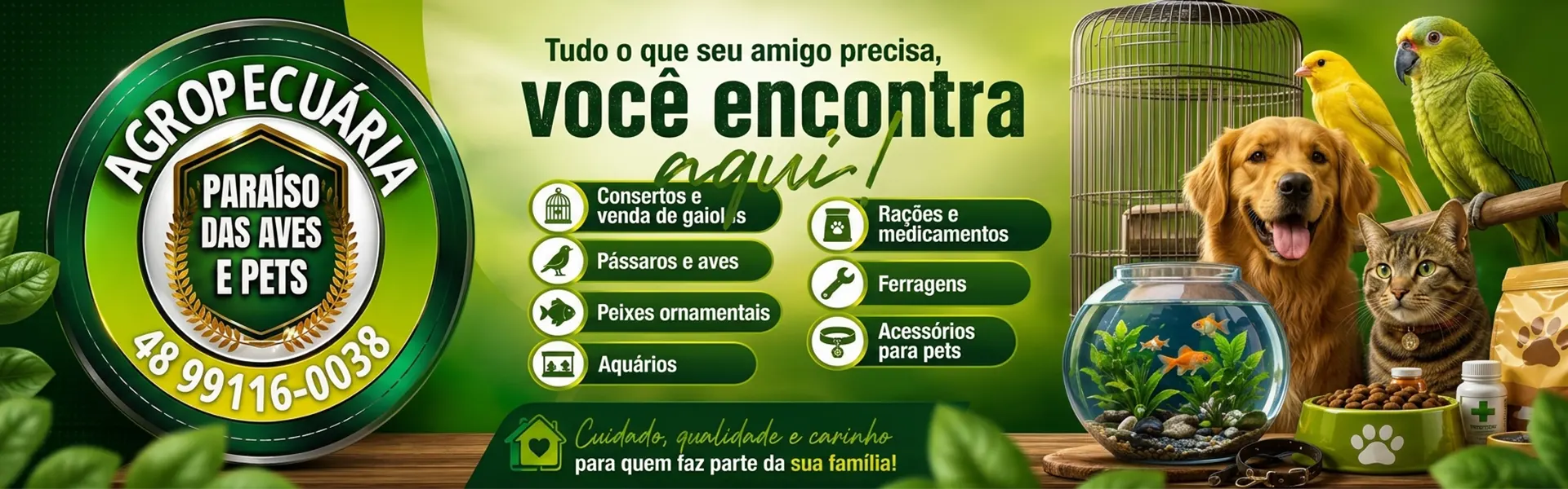 Agropecuária Paraiso das Aves